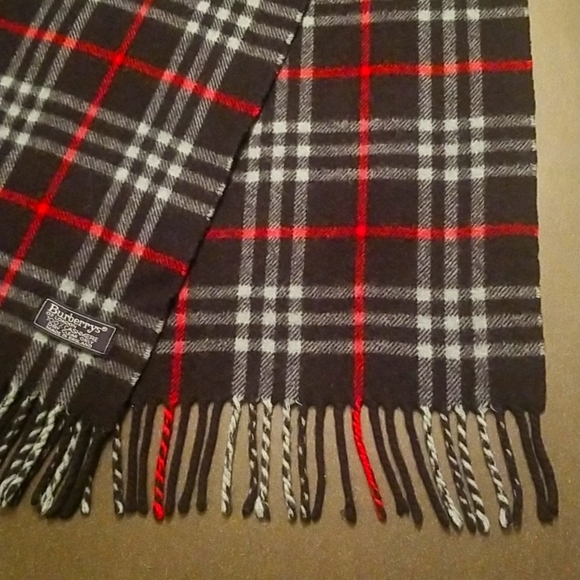 Unisex Burberry 100% Check Cashmere Scarf - Picture 3 of 12